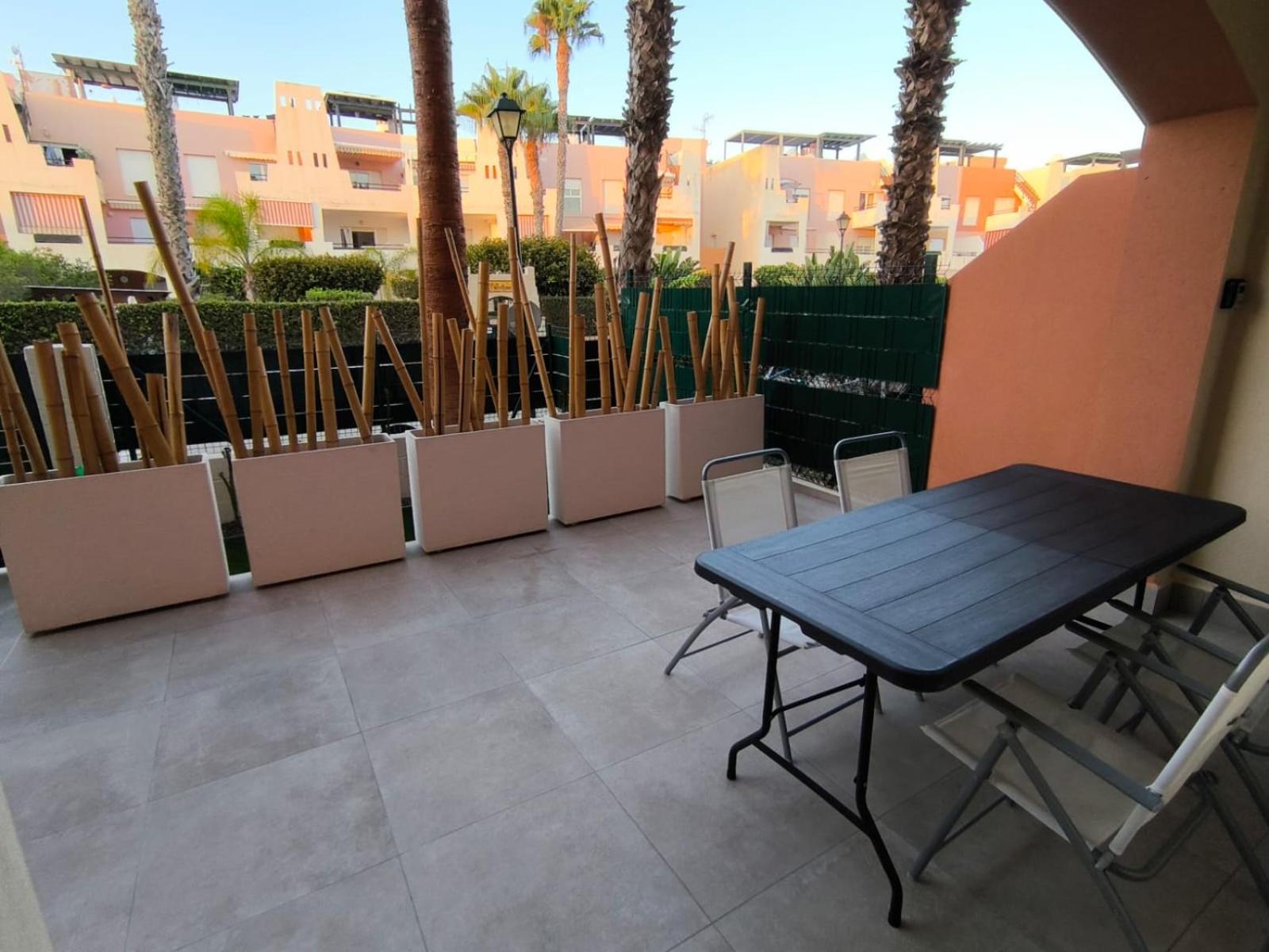 Bajo De Diseno, Piscina Privada Climatiza, 150M De La Playa Apartment Vera Exterior photo