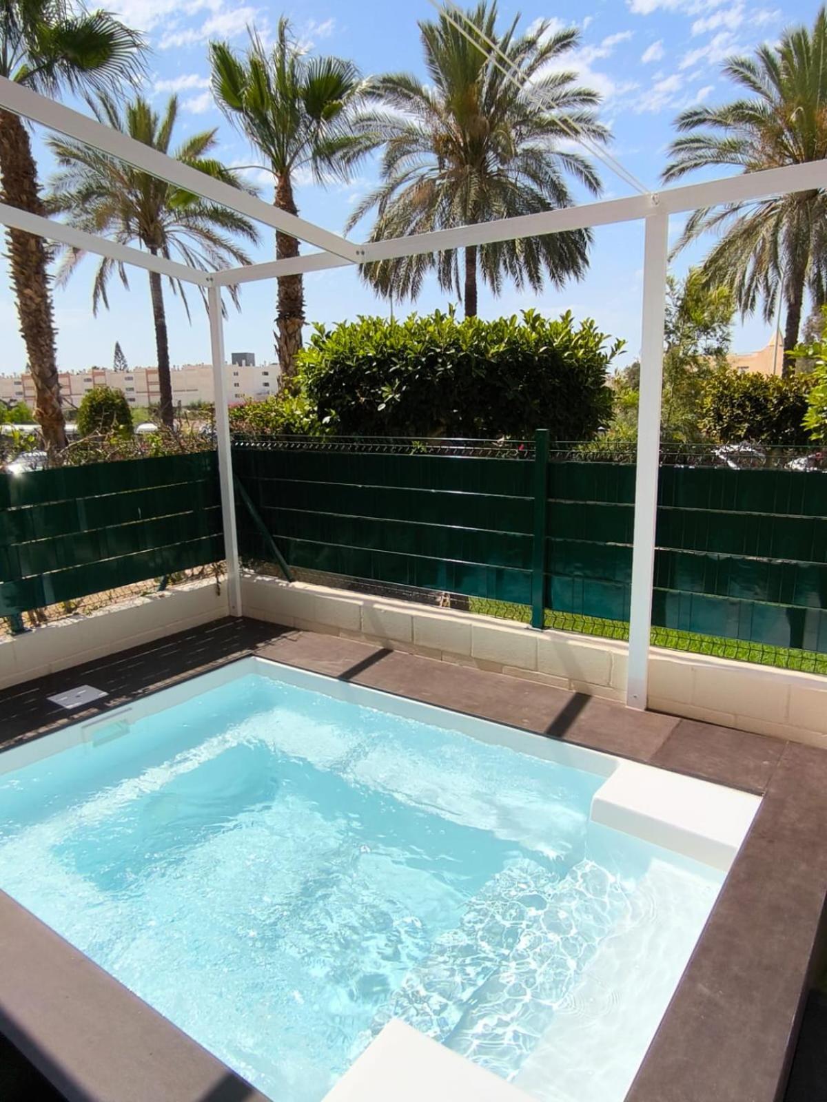Bajo De Diseno, Piscina Privada Climatiza, 150M De La Playa Apartment Vera Exterior photo
