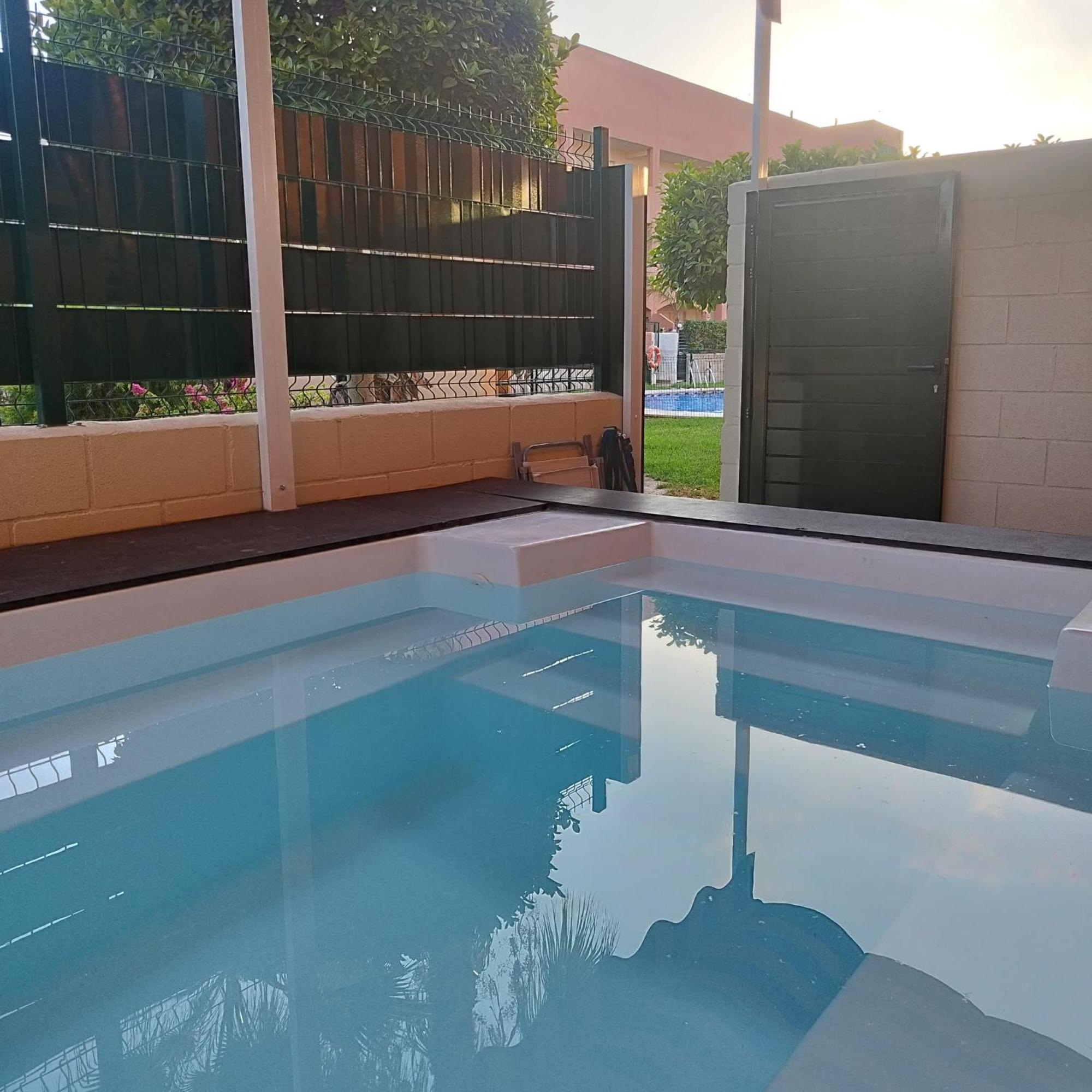 Bajo De Diseno, Piscina Privada Climatiza, 150M De La Playa Apartment Vera Exterior photo